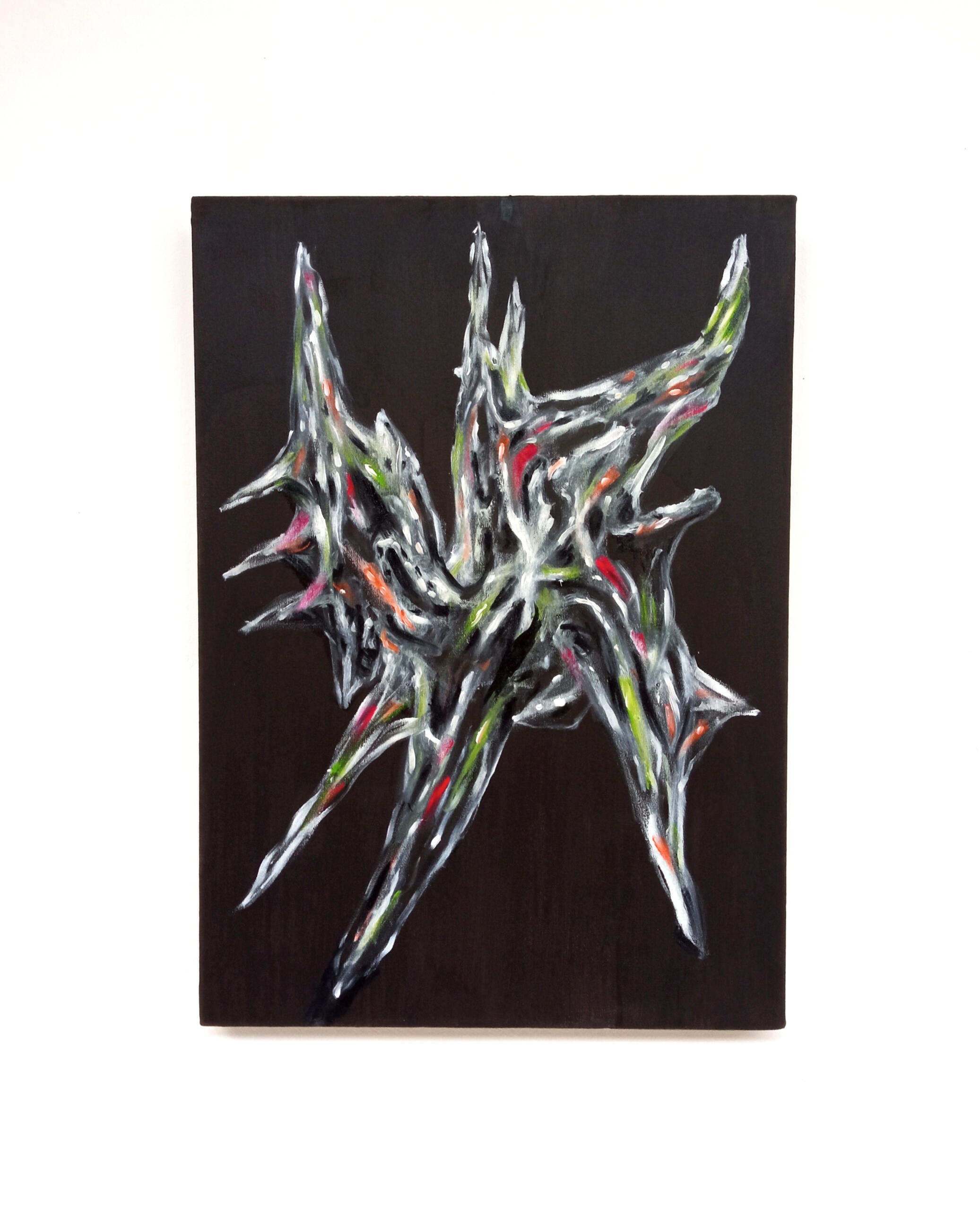 Black 1 (Black series) 2023 oil on canvas 50x80cm