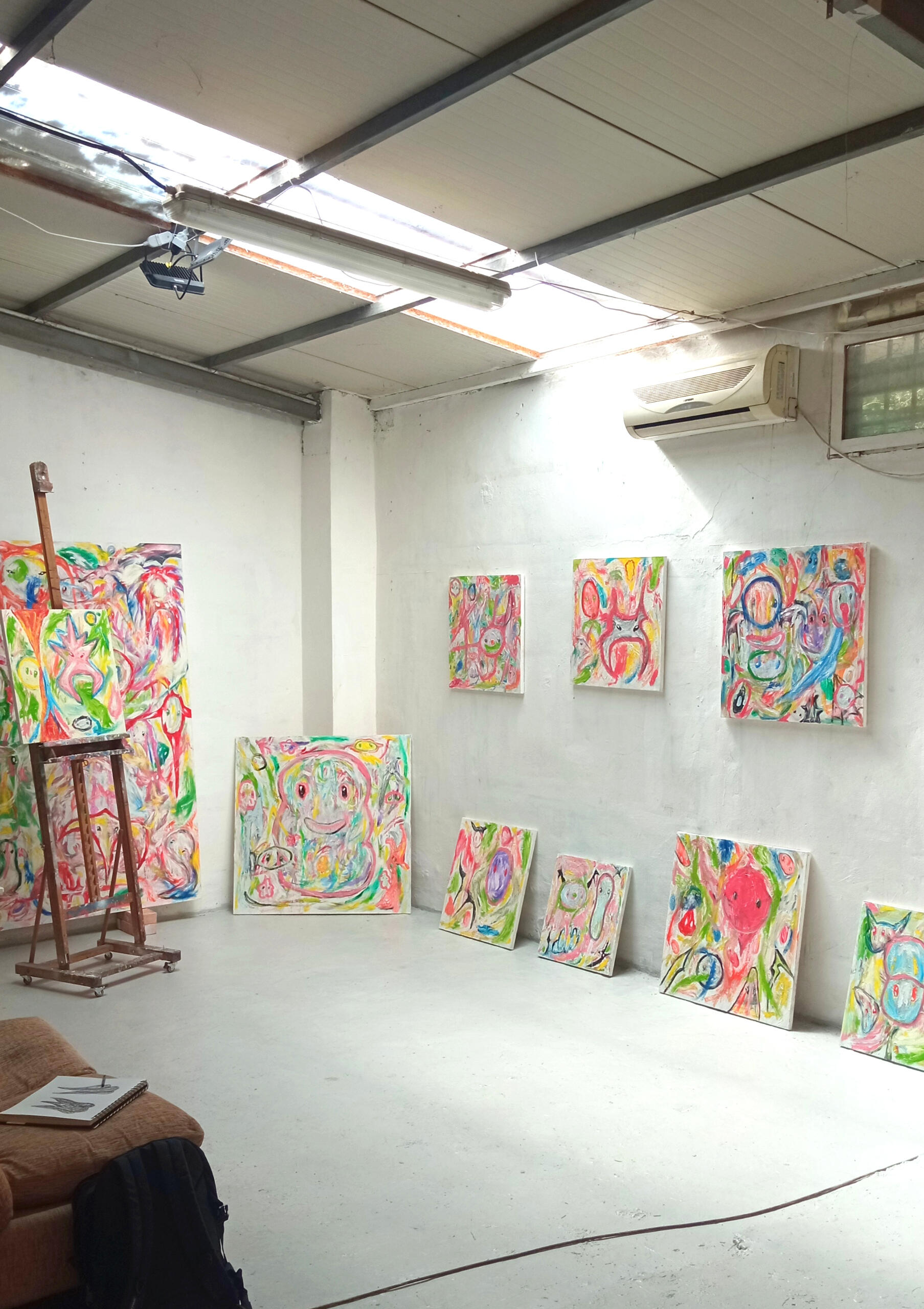 Studio view, Rome 2025