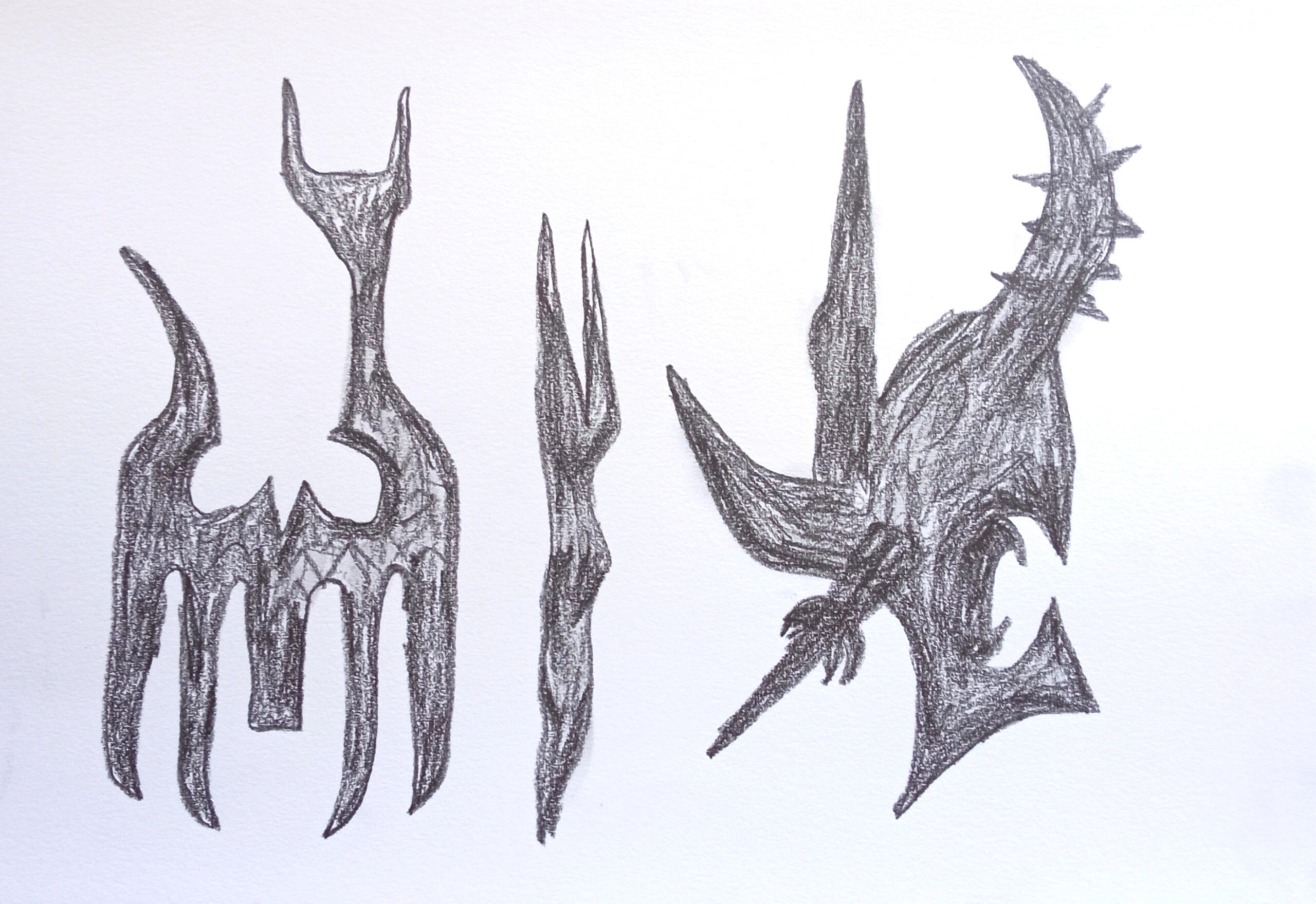 Untiled, graphite on paper 29x40cm 2021