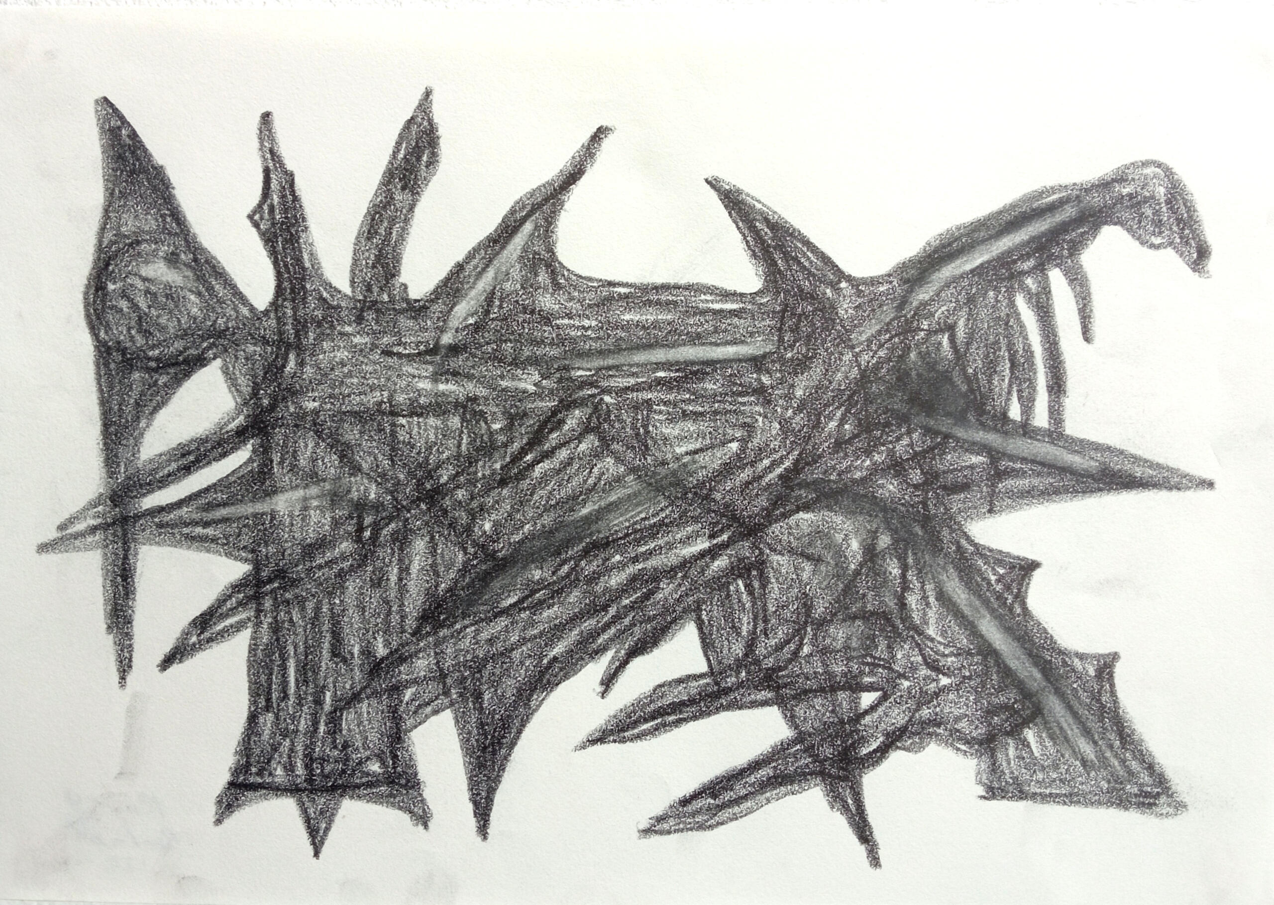 Untiled, graphite on paper 29x40cm 2022