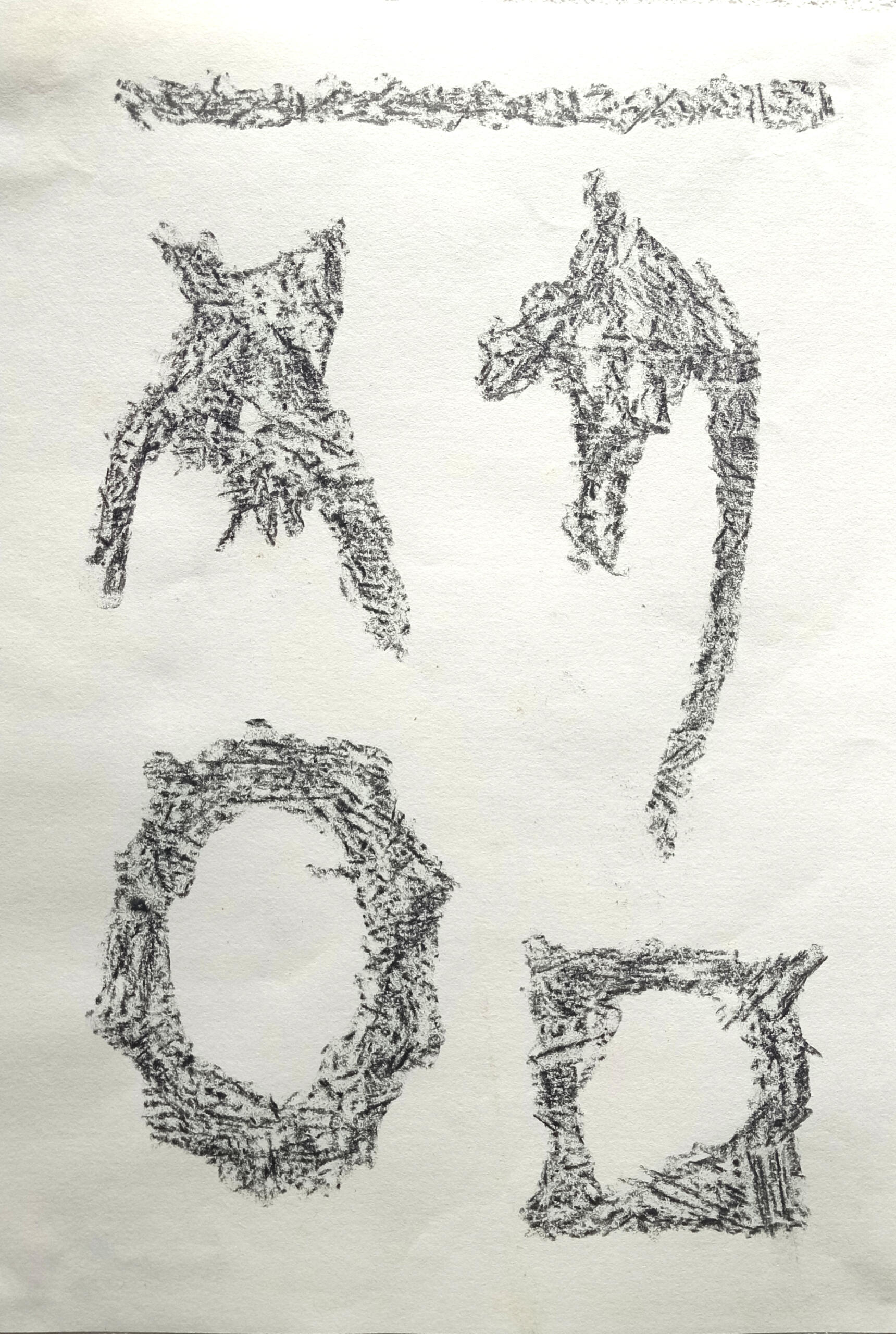 Untiled, graphite on paper 29x40cm 2022