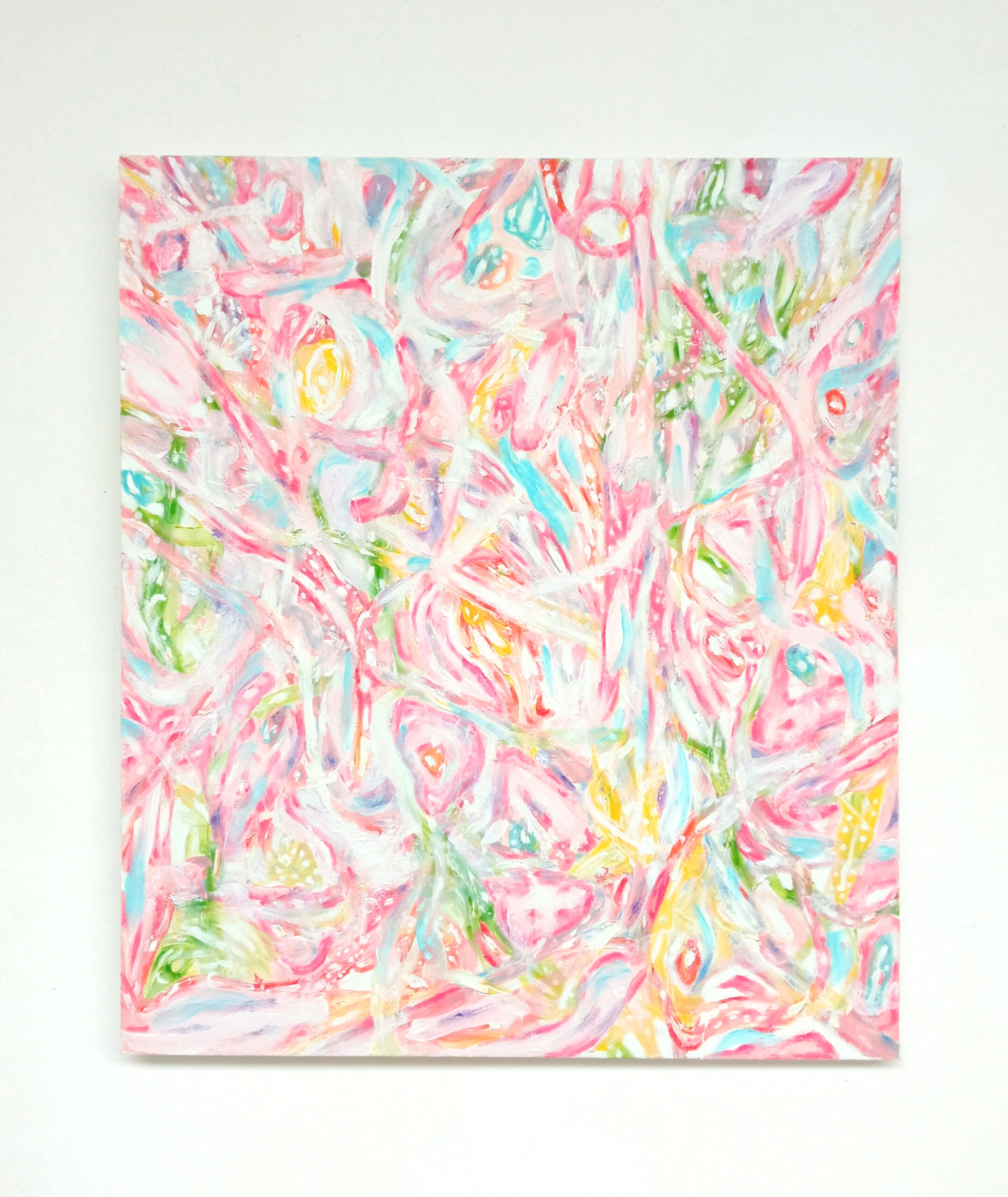 &quot;Gems 11&quot; oil on canvas 60x90cm 2023 Gems series