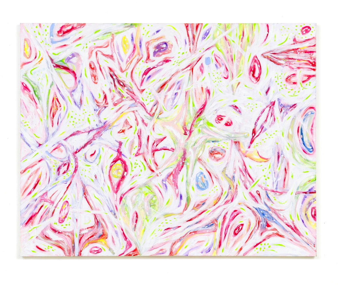 "Gems 6" oil on canvas 121x95cm 2023 Gems series (sold)