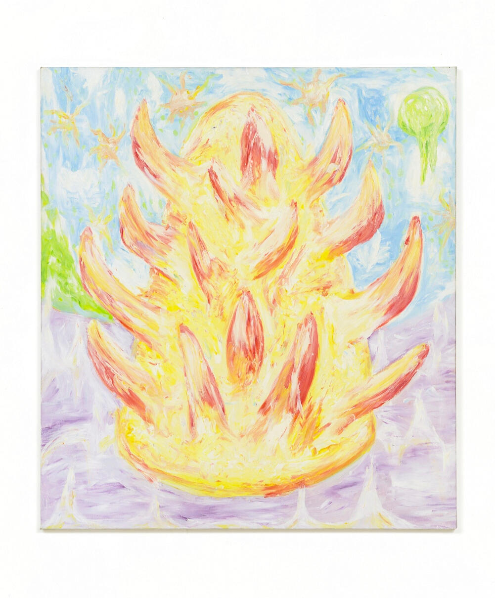 Untitled oil on canvas 90x100cm 2015 Paris series