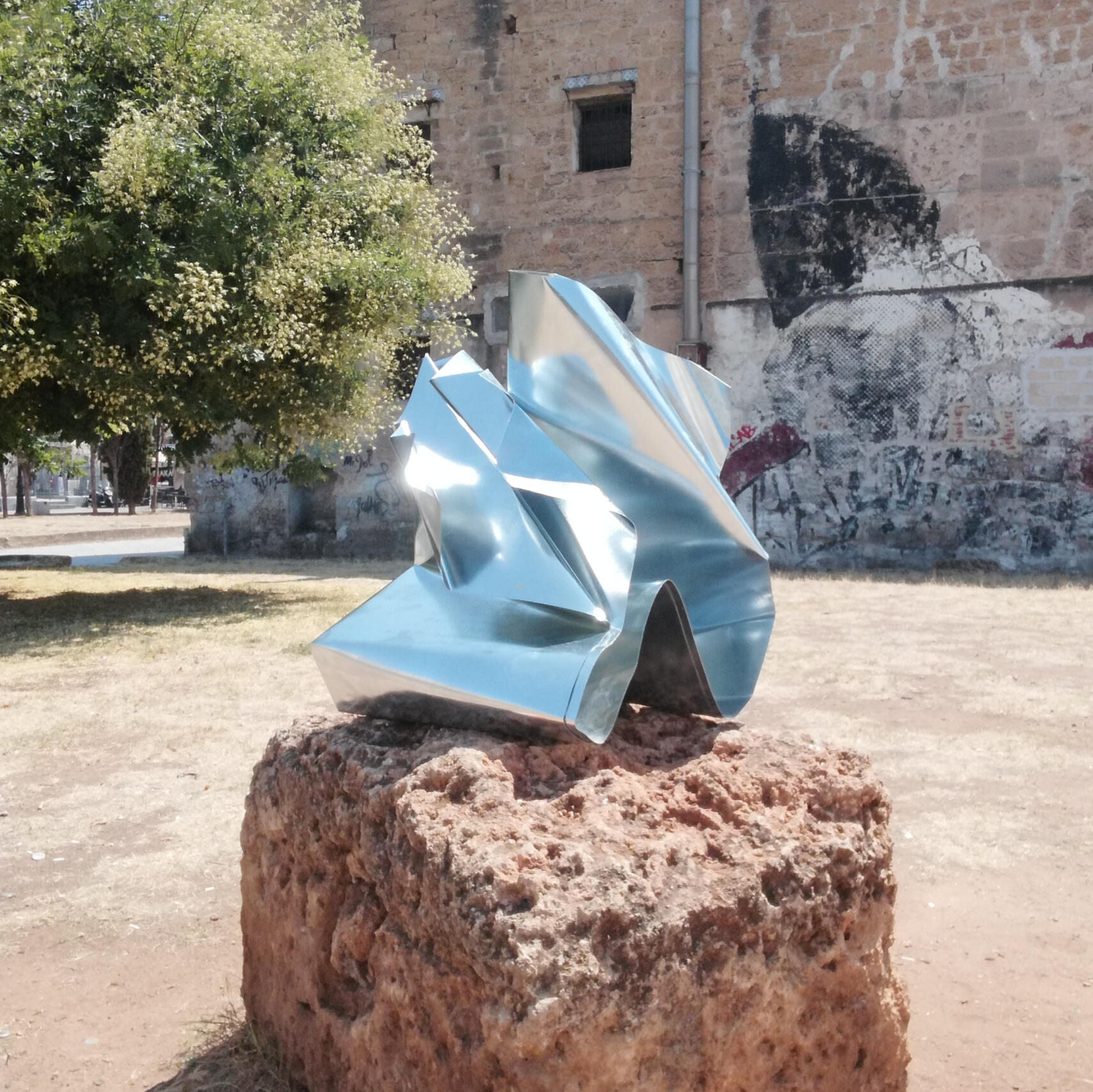 &quot;Iron 2&quot; bent iron 45x50x60cm 2021