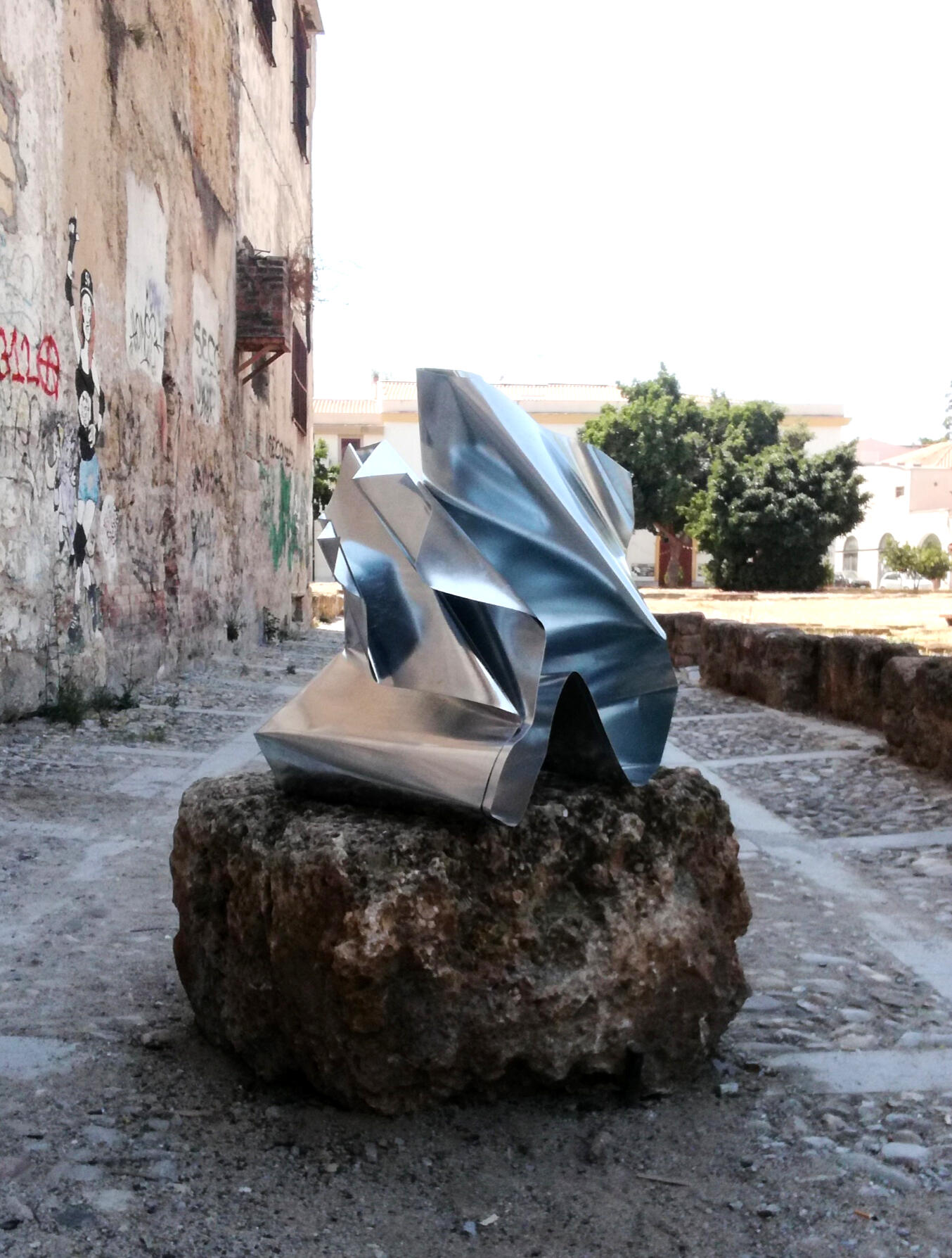 &quot;Iron 2&quot; bent iron 45x50x60cm 2021