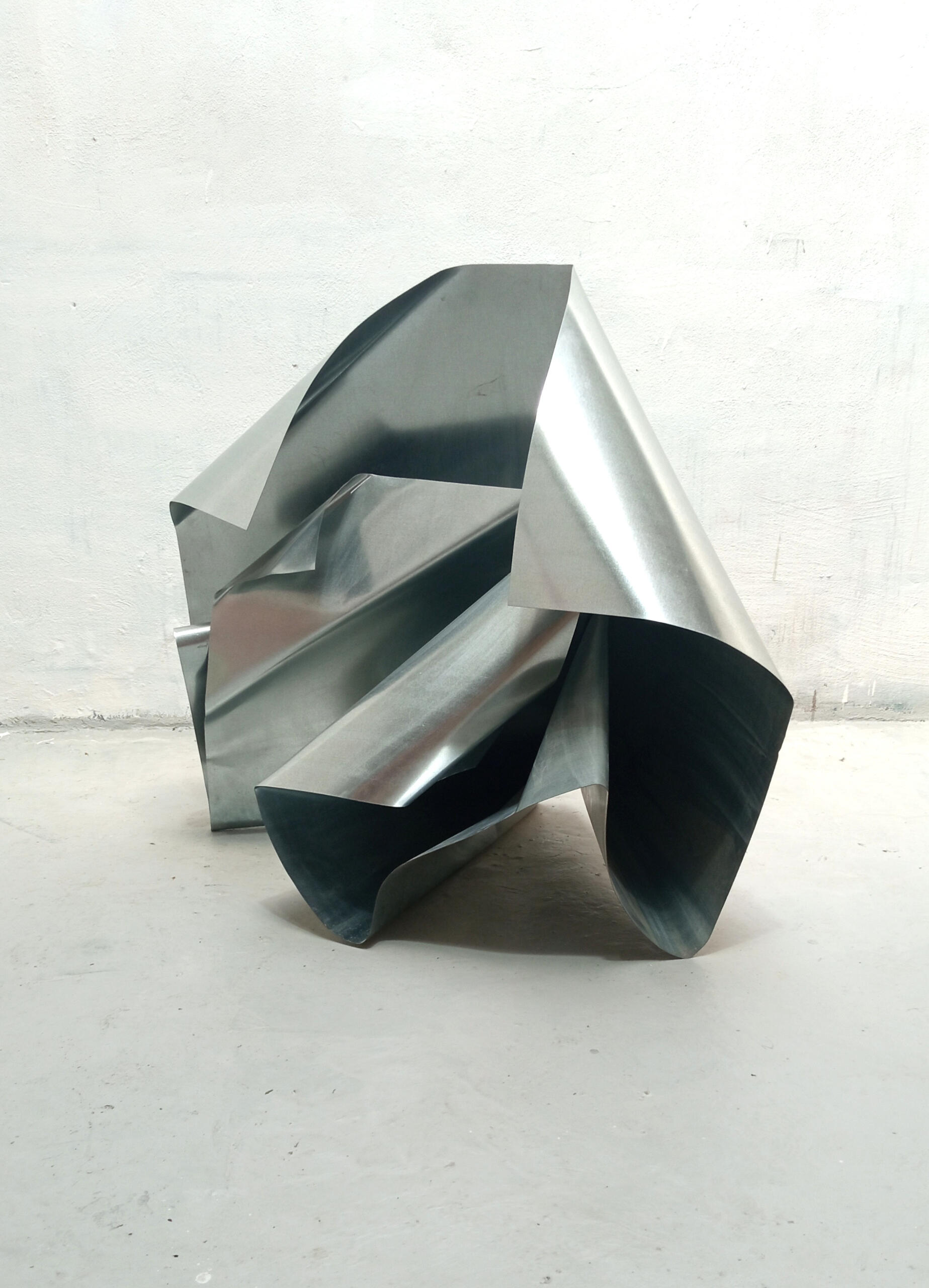 &quot;Iron 3&quot; bent iron 95x90x60cm 2024