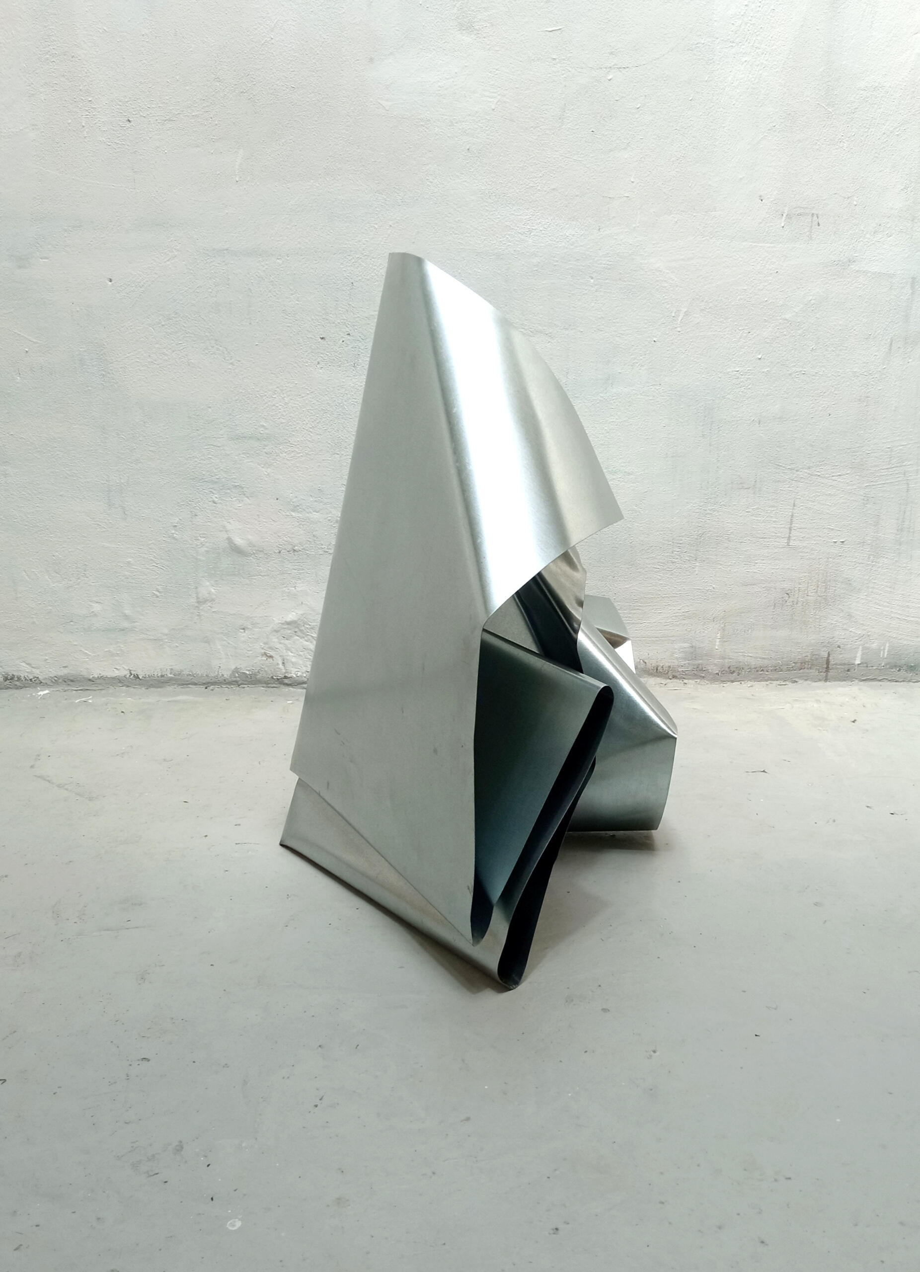 &quot;Iron 3&quot; bent iron 95x90x60cm 2024