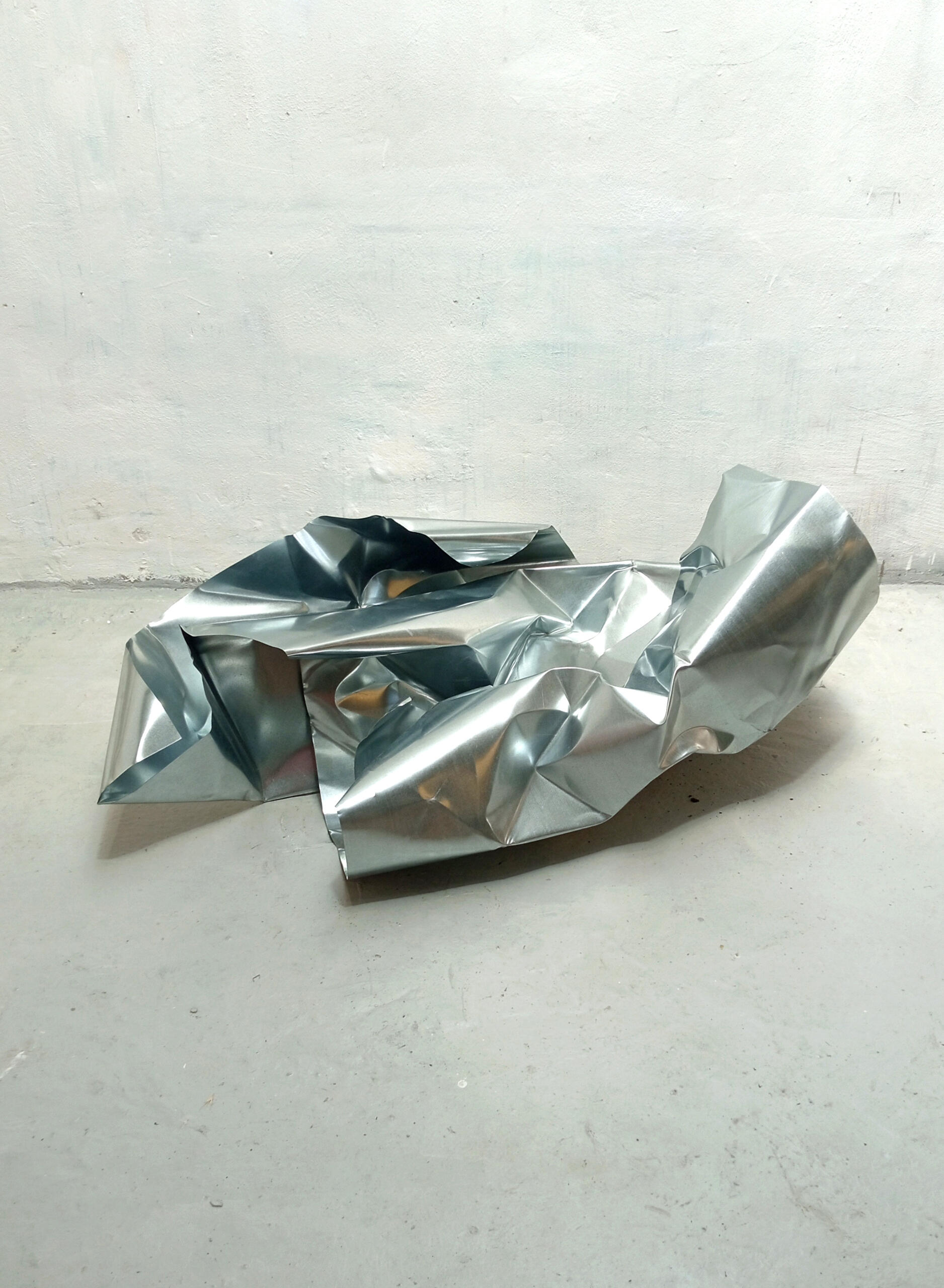 "Iron 4" (Wreck) bent iron 121x63x71cm 2024