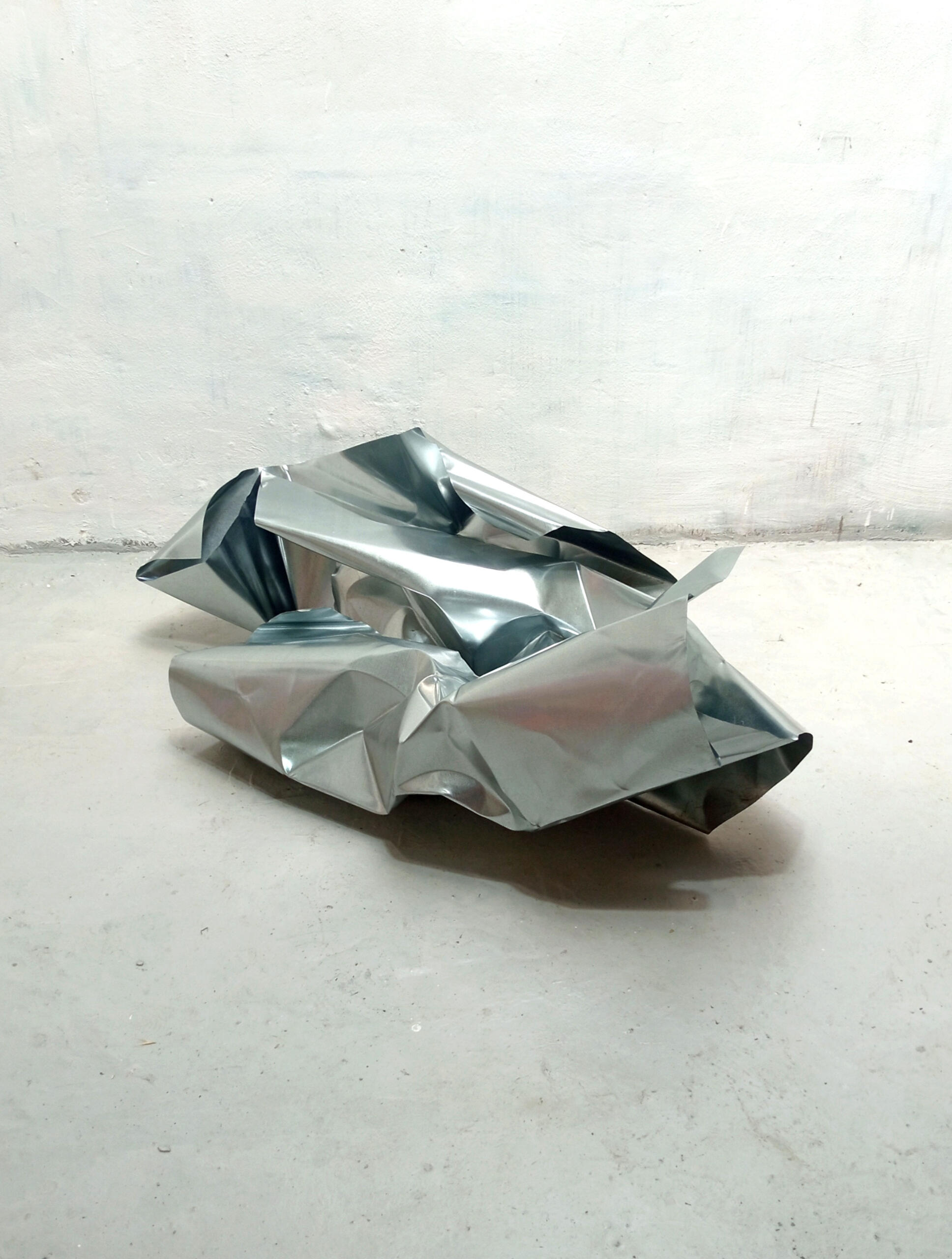 "Iron 4 (Wreck) bent iron 121x63x71cm 2024