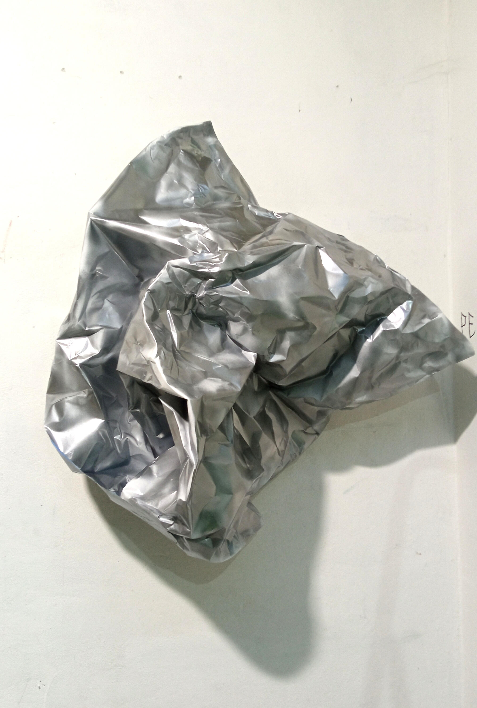 Paper rocks (variable dimensions) for "Spit Black on the Paper Club" installation Notte Not (Nero Ed.) Fanfulla5a 2026 Rome