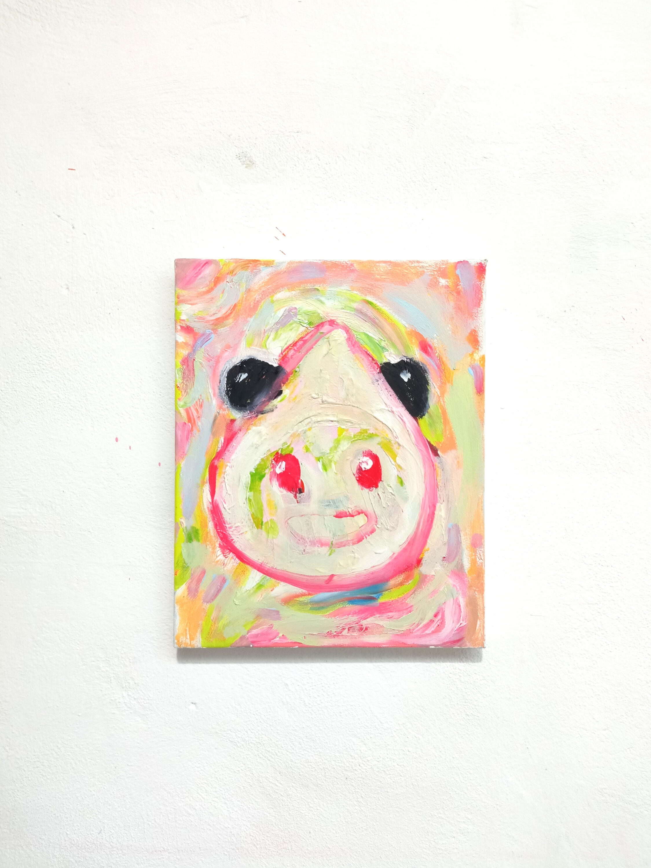 "Goccia" oil on canvas 24x30cm 2025 (portrait series) sold