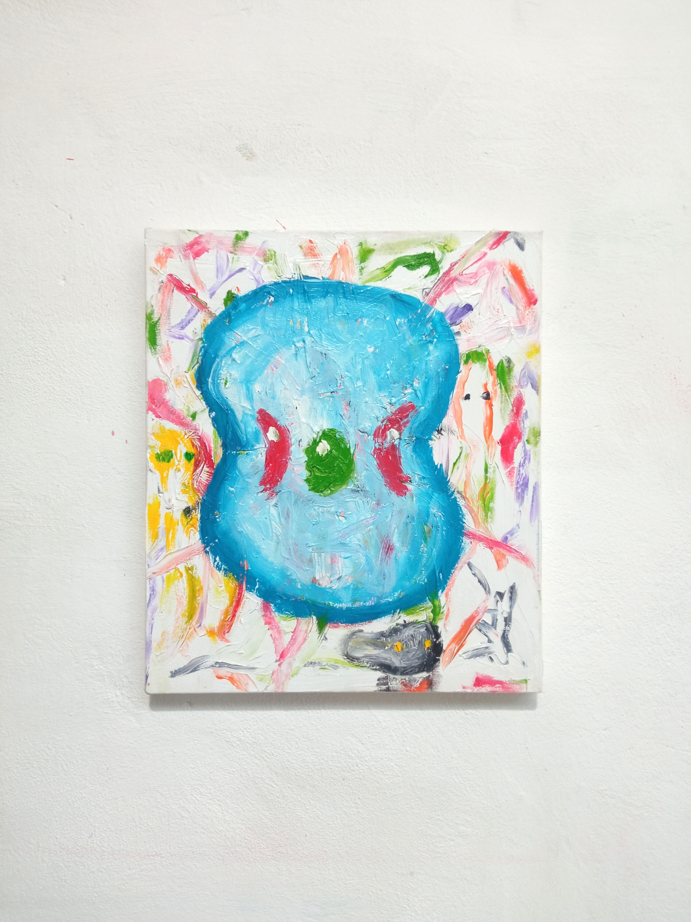 "Spugna" oil on canvas 30x35cm 2025 (portraits series)