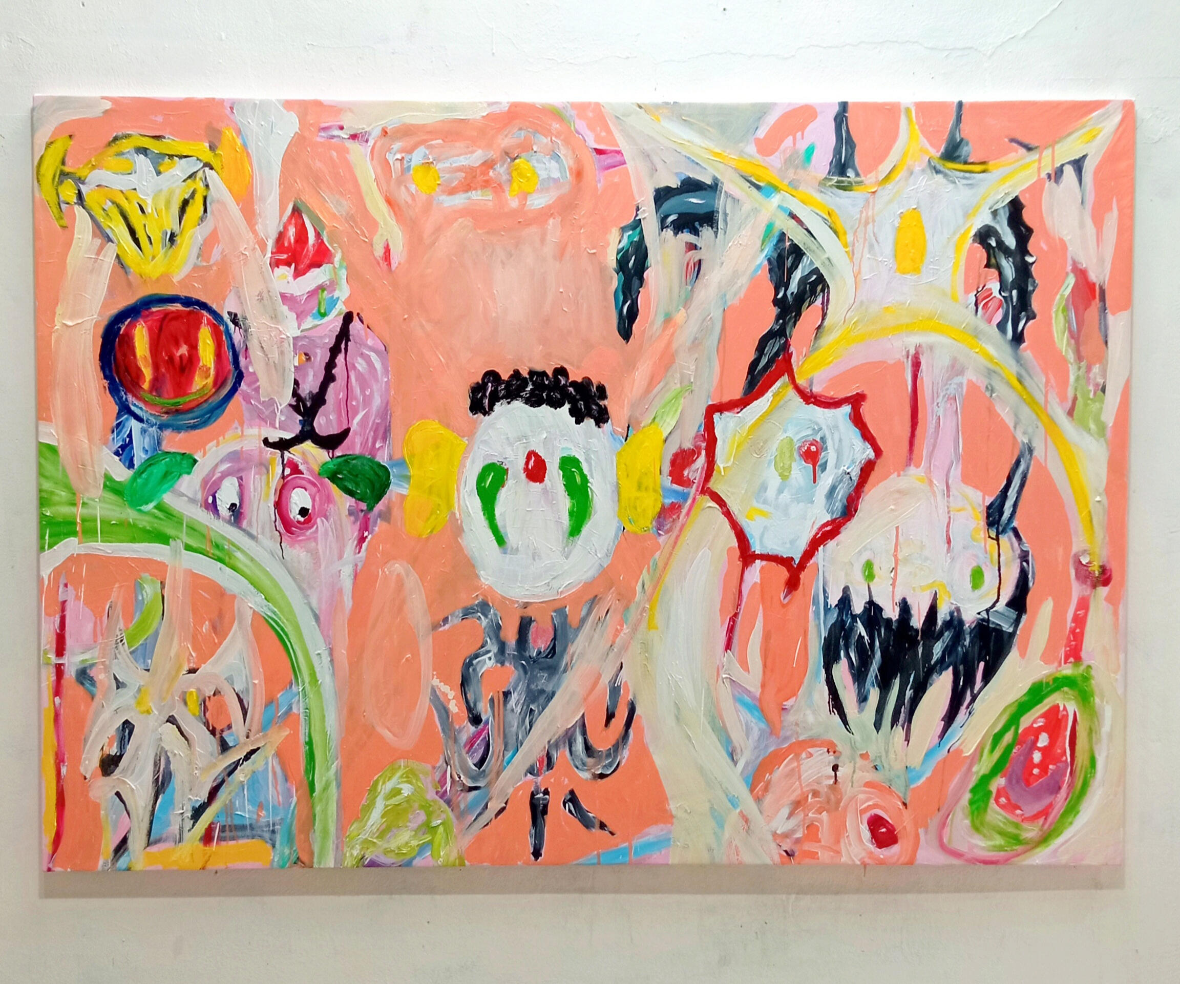 "Parade" oil on canvas 170x120cm 2026