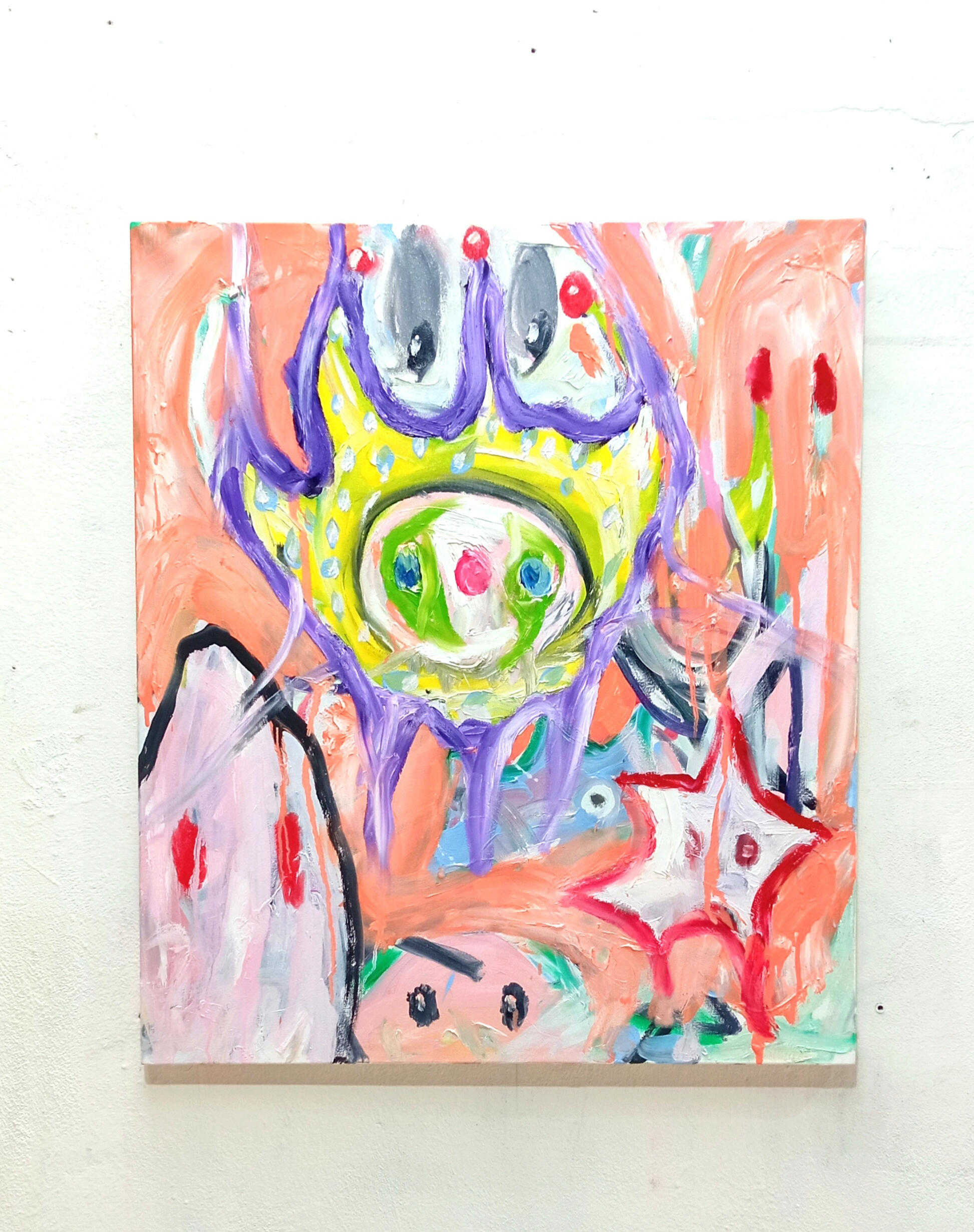 "Dispettosi Just for Fun" oil on canvas 60x70cm 2026